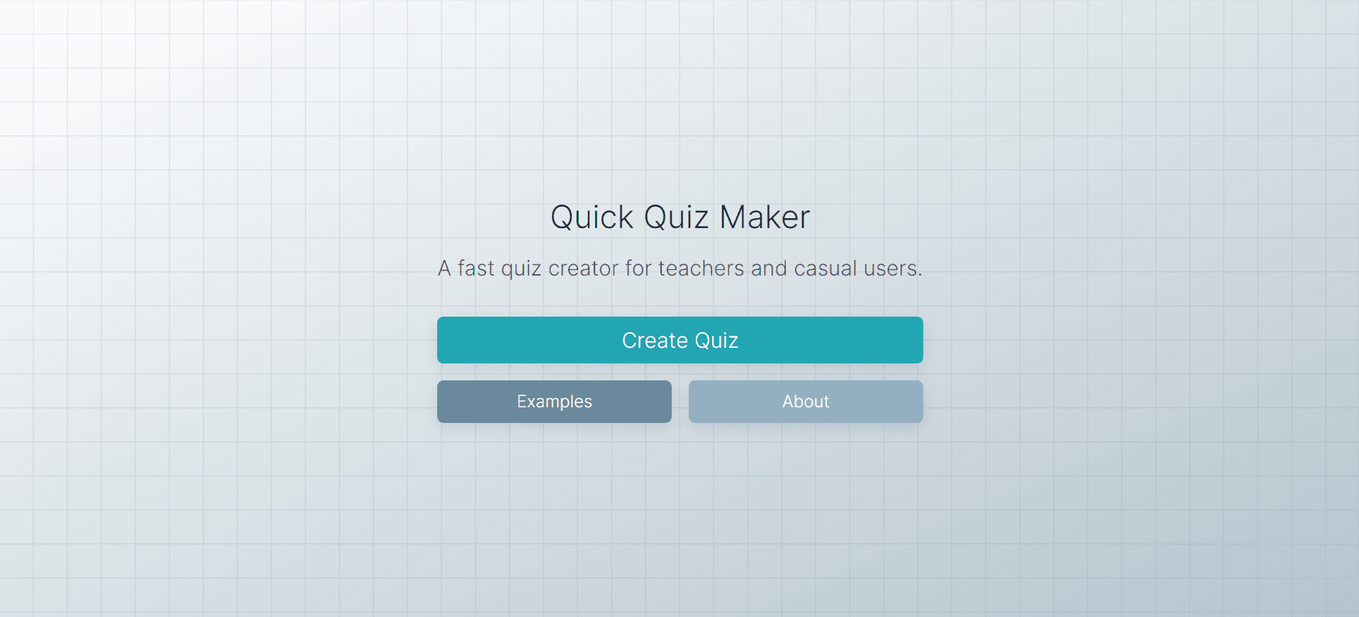 Quick Quizzer